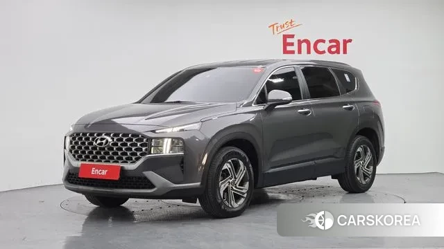 Hyundai The New Santa Fe 2021 Серый из Кореи