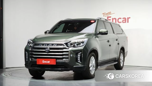 Ssangyong The New Rexton Sports Cannes 2023 Темно-зеленый из Кореи