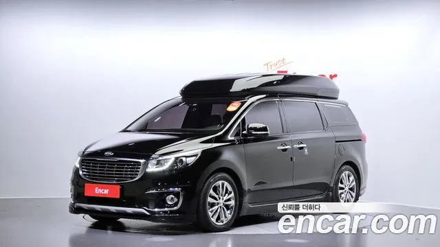 Kia All New Carnival 2018 Черный из Кореи