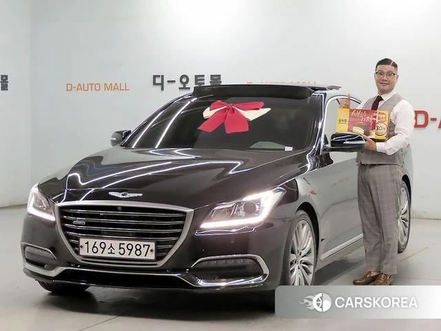 Genesis G80 2018 Черный из Кореи