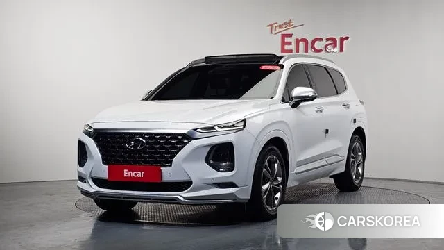 Hyundai Santa Fe TM 2020 Белый из Кореи