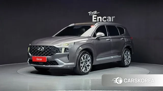 Hyundai The New Santa Fe 2020 Серый из Кореи