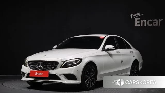 Mercedes-Benz C-Class W205 2020 Белый из Кореи