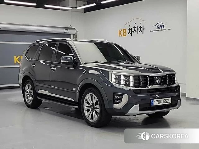 Kia Mohave Master 2021 Серый из Кореи