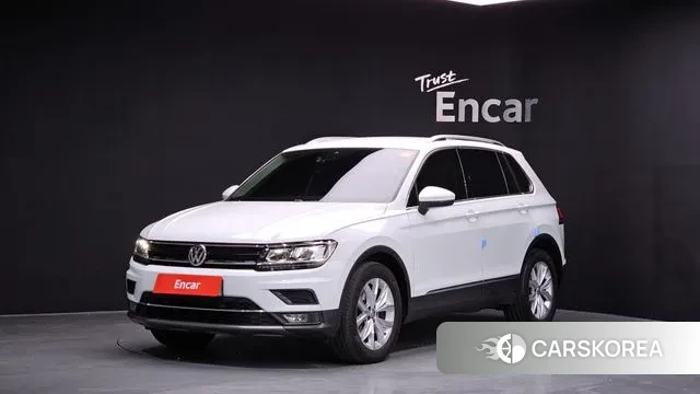 Volkswagen Tiguan second Generation 2019 Белый из Кореи