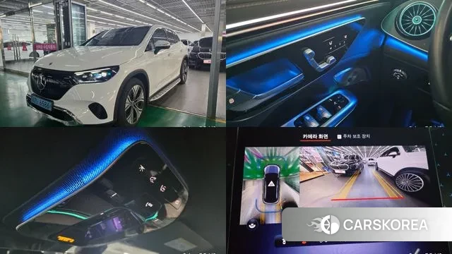 Mercedes-Benz EQE SUV X294 2023 Белый из Кореи