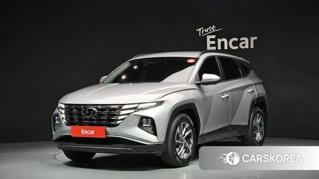 Hyundai Tucson (NX4) 2021 Серебристо-серый из Кореи