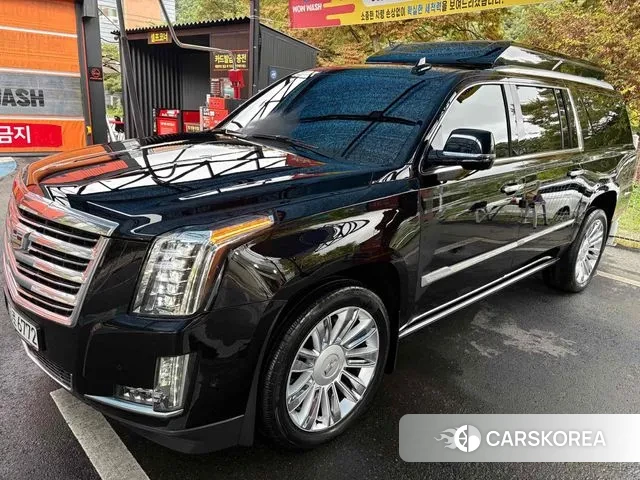 Cadillac Escalade 2020 Черный из Кореи
