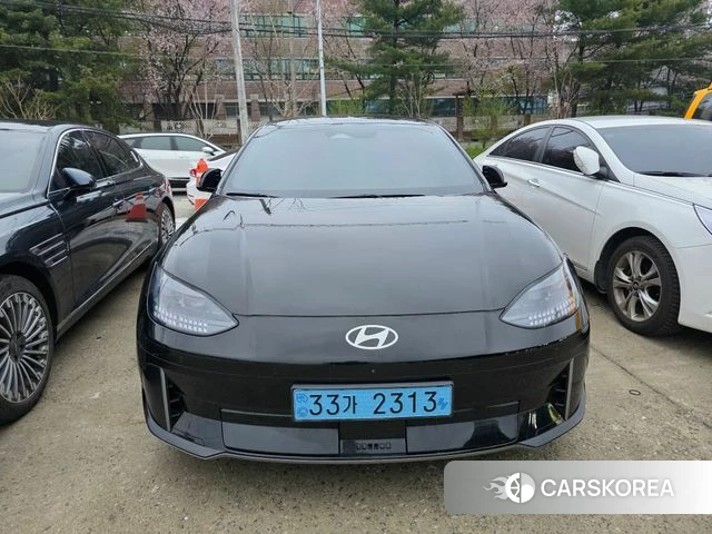 Hyundai Ionic 6 2023 Черный из Кореи