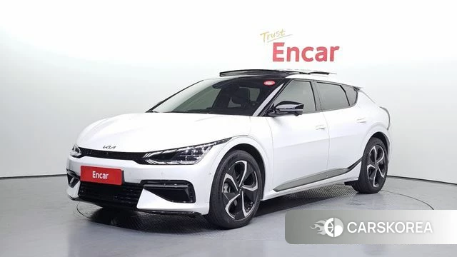 Kia EV6 2022 Белый из Кореи