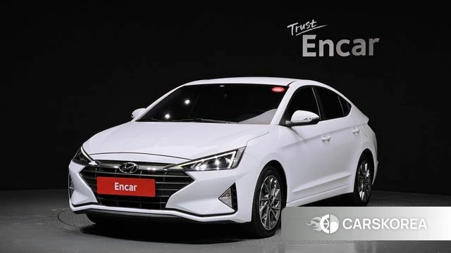 Hyundai The New Avante AD 2019 Белый из Кореи