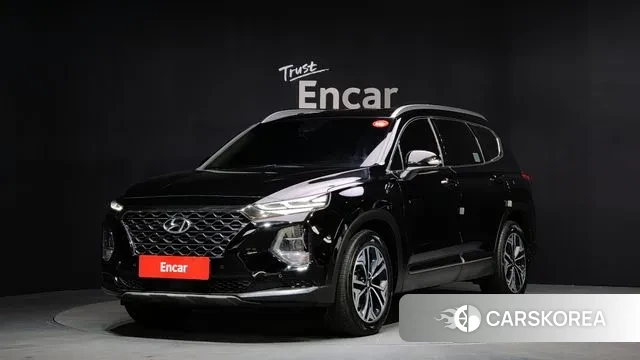 Hyundai Santa Fe TM 2020 Черный из Кореи