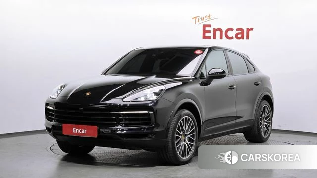 Porsche Cayenne (PO536) 2021 Черный из Кореи