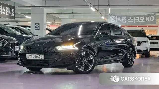 Kia K5 3rd generation 2020 Черный из Кореи