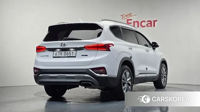 Hyundai Santa Fe TM 2019 Белый из Кореи