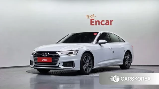Audi A6 (C8) 2022 Белый из Кореи