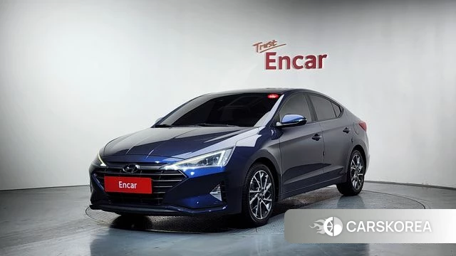 Hyundai The New Avante AD 2019 Синий из Кореи