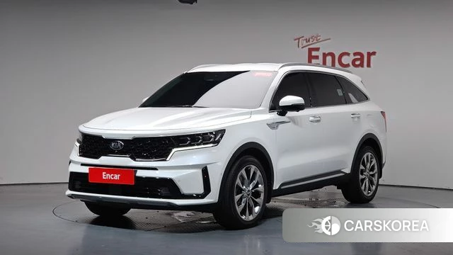 Kia Sorento 4th Generation 2021 Белый из Кореи