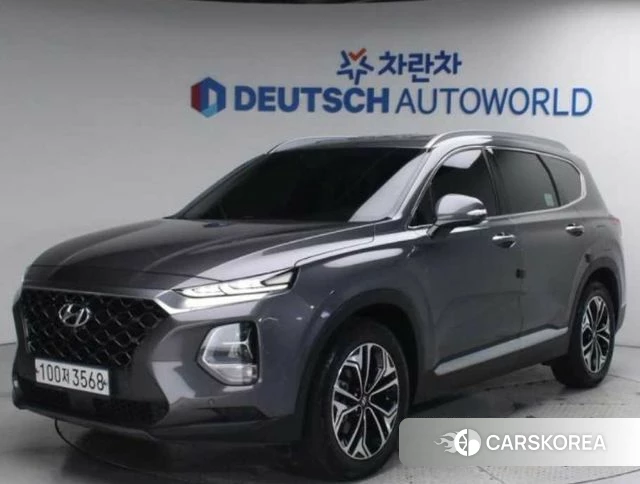 Hyundai Santa Fe TM 2019 Серый из Кореи