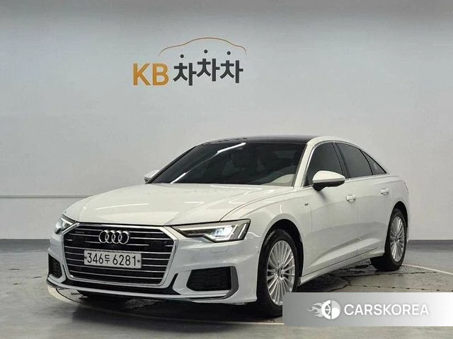 Audi A6 (C8) 2019 Белый из Кореи