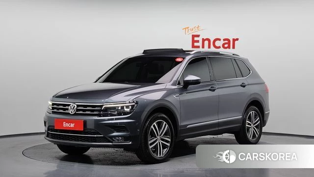 Volkswagen Tiguan Allspace 2020 Серый из Кореи