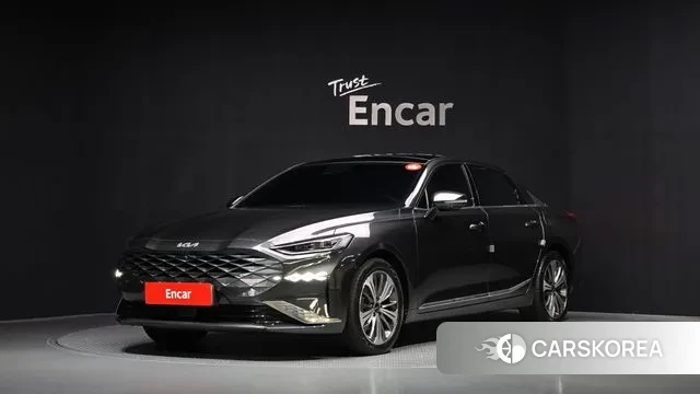 Kia K8 Hybrid 2022 Серый из Кореи