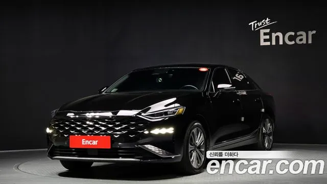 Kia K8 2022 Черный из Кореи