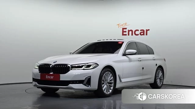 BMW 5 Series (G30) 2021 Белый из Кореи
