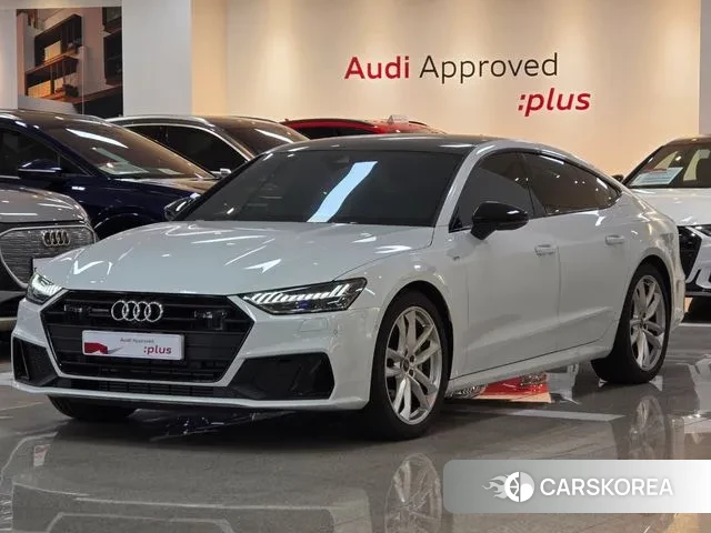 Audi A7 (4K) 2023 Белый из Кореи