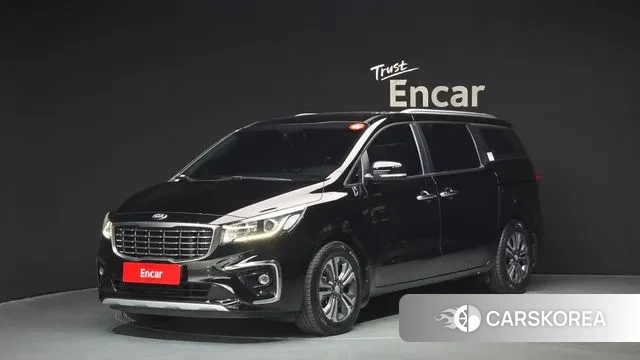 Kia The New Carnival 2018 Черный из Кореи