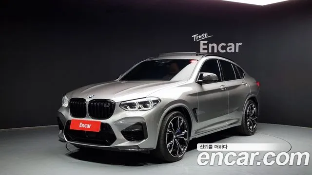BMW X4M (G02) 2021 Серебристо-серый из Кореи