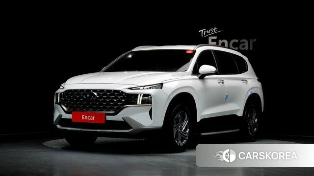 Hyundai The New Santa Fe 2023 Белый из Кореи
