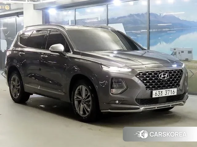 Hyundai Santa Fe TM 2018 Коричневый двухцветный из Кореи