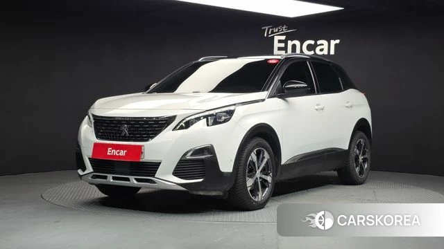 Peugeot 3008 second generation 2018 Белый из Кореи