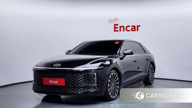 Hyundai Grandeur Hybrid (GN7) 2023 Черный из Кореи