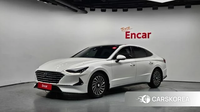 Hyundai Sonata Hybrid (DN8) 2021 Белый из Кореи