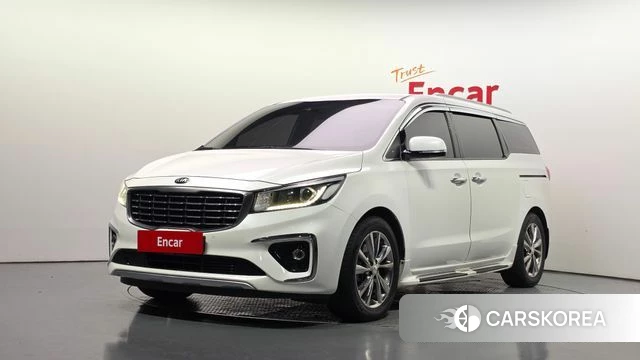 Kia The New Carnival 2018 Белый из Кореи