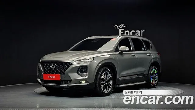 Hyundai Santa Fe TM 2018 Серый из Кореи