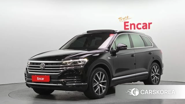 Volkswagen Touareg 3rd generation 2023 Черный из Кореи