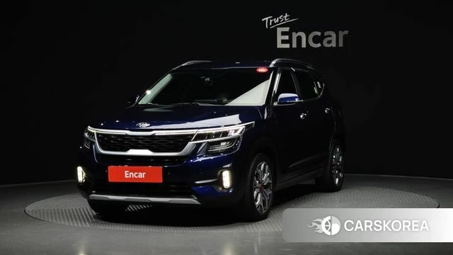 Kia Seltos 2019 Синий из Кореи