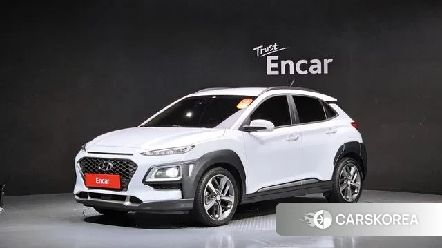 Hyundai Kona 2018 Белый из Кореи