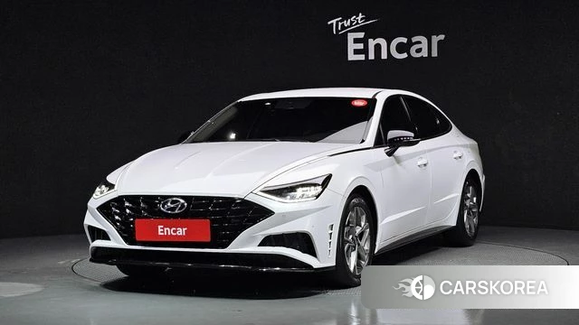 Hyundai Sonata (DN8) 2021 Белый из Кореи