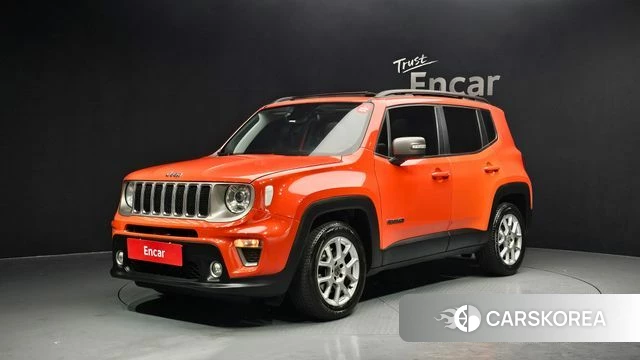 Jeep Renegade 2019 Оранжевый из Кореи