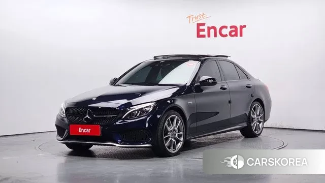 Mercedes-Benz C-Class W205 2018 Синий из Кореи