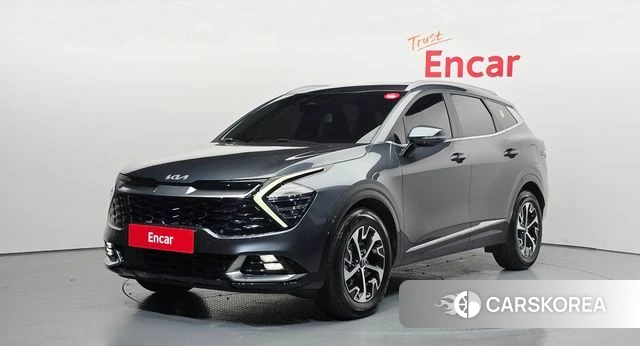 Kia Sportage 5th Generation Hybrid 2022 Серый из Кореи