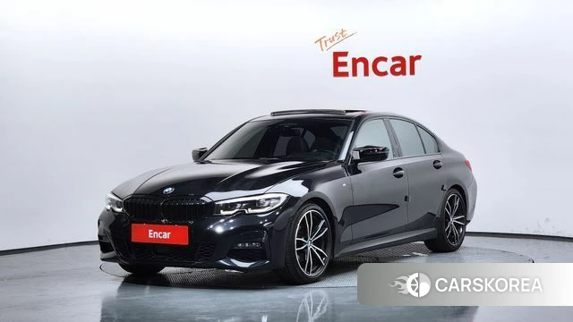 BMW 3 Series (G20) 2022 Черный из Кореи