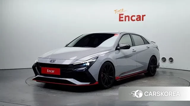 Hyundai Avante (CN7) 2022 Серебристо-серый из Кореи