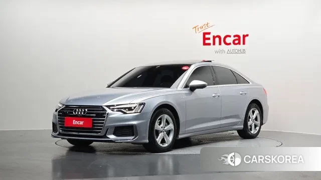 Audi A6 (C8) 2021 Серебряный из Кореи