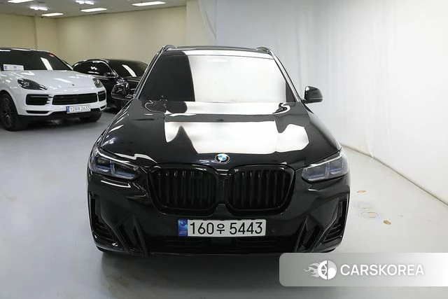 BMW X3 (G01) 2022 Черный из Кореи