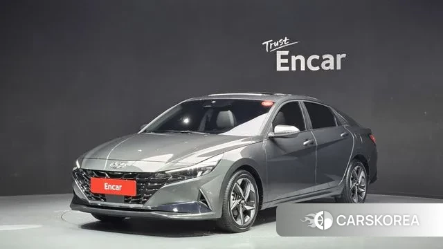 Hyundai Avante (CN7) 2021 Серый из Кореи